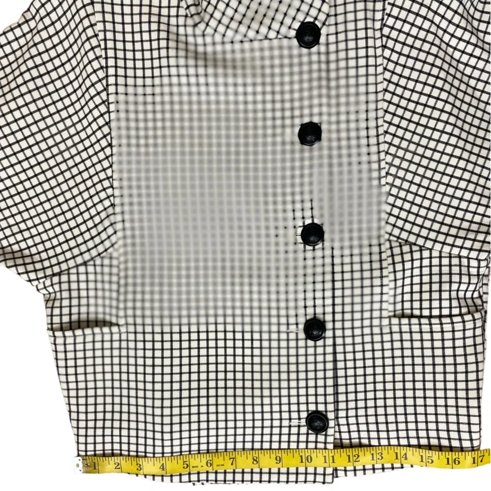 CAbi Windowpane Jacket Small NWT - Picture 10 of 15